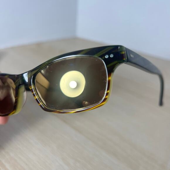 Jean Lafont Paris Felicie 414 Sunglasses READ DESC Brown Green 50-16-142 main image 6